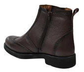 Kale 0434 Siyah Hakiki Deri Erkek Ayakkabı Bot thumbnail 9