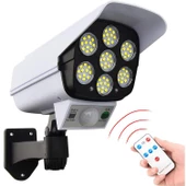 Bahçe Aydınlatma Su Geçirmez Kablosuz 77 LED 3 Mod Kamera Şeklinde - 4