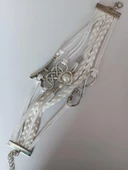 Melike Beyaz Love Eyfel Bileklik thumbnail 1