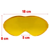 Bellasimo Çerçevesiz Kayak Gözlüğü Camı Lens Değiştirebilir Cam Antifog Güneş Kar Gözlük Camı Sarı - 6