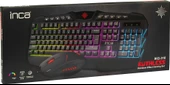 Inca Ruthless IKG-310 Rainbow Effect Oyuncu Gaming Klavye + Mouse Seti thumbnail 7