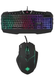 Inca Ruthless IKG-310 Rainbow Effect Oyuncu Gaming Klavye + Mouse Seti thumbnail 2