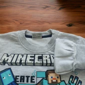 Minecraft Gri Renkli Erkek Çocuk Giyim Seti - 4