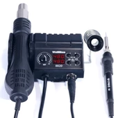 WellHise WH-882D Dijital Sıcak Hava Üflemeli Isı Ayarlı Havya Lehim İstasyonu - 2