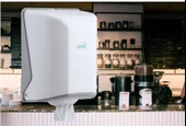 Şeker Portakalım Vialli OG1 Maxi Centerfeed İçten Çekmeli Kağıt Havlu Dispenseri Aparatı Beyaz - 1