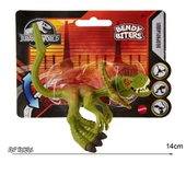 Jurassic World Dinozor Figür Dilophosaurus Bendy Biters Mattel Lisanslı Orjinal Oyuncak - 2