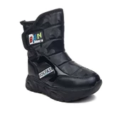 Moda Ayakkabı 9075 Siyah Kız Çocuk Bot Ayakkabı - 11