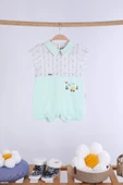 Babyhola %100 Pamuk Erkek Bebek Tulum 13668 - 1