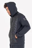 Lescon Erkek Fermuarlı Kapüşonlu Sweatshirt 23N-1154 - 4