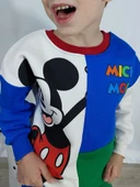 ERKEK ÇOCUK MİCKEY MOUSE MODELLİ 3 İP ŞARDONLU EŞOFMAN TAKIMI - 6