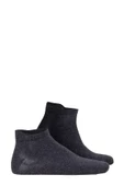 Oil Company Antrasit Bambu Patik Çorap Unisex - 1