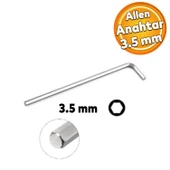 Eltos Allen Alyan Anahtar 3.5 mm Altıgen Vida Somun Sıkma Sökme ECA0035 - 1