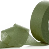 Jütburada Yeşil Kurdale Şerit (Nonwoven Tela Kumaş 2.5 cm) 220 Metre - 1