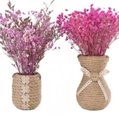 Jütburada Jüt Halat 10 mm 100 Metre Hasır Dekor Süsleme İp - 7