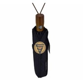 Marlux Ahşap Sap Tam Otomatik Şemsiye Noktalı Siyah thumbnail 3