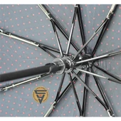 Marlux Ahşap Sap Tam Otomatik Şemsiye Noktalı Siyah thumbnail 4