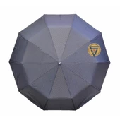 Marlux Ahşap Sap Tam Otomatik Şemsiye Noktalı Siyah thumbnail 6