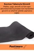 Su Geçirmez Konfor Modeli Taşıma Askılı Çift Taraflı Kamp Zemin Çadır Uyku Matı Siyah Yer Minderi - 3