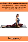 Su Geçirmez Konfor Modeli Taşıma Askılı Çift Taraflı Kamp Zemin Çadır Uyku Matı Siyah Yer Minderi - 6