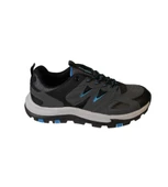 KİNETİX Erkek Siyah Gri Termo Comfort Taban Soğuya Kışa Dayanıklı Outdoor Ayakkabı - 6
