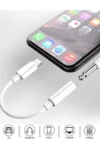 Apple Iphone 13 12 11 X 8 7 Plus Ipad Lightning Uyumlu Kulaklık Çevirici Aux Dönüştürücü Ara Kablosu - 1