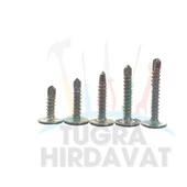 Rysb 3,9x16 mm 100 Adet Beyaz Pul Başlı Matkap Uçlu Vida Otomatik Vida - 1