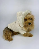 Cream Comfy Köpek Montu, Köpek Ceketi, Köpek Dış Giyim thumbnail 8