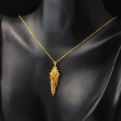 Özel Tasarım Altın Zincirli 22 Ayar Kolye thumbnail 4