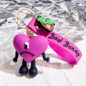 Kötü Bunny Bad Bunny Anahtarlık Ve Çanta Aksesuarı - 1