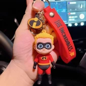 İnanılmaz Aile Silikon Anahatarlık Çanta Süsü thumbnail 1