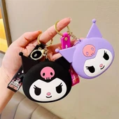Kuromi Bozuk Para Cüzdanı  Mor Anahtarlık - 1