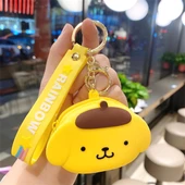 Hello Kitty Pompompurin Purin Cüzdan Anahtarlık Çanta Aksesuarı - 2