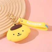 Hello Kitty Pompompurin Purin Cüzdan Anahtarlık Çanta Aksesuarı - 1