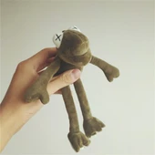  Yeşil Uzun Bacaklı Kurbağa Anahtarlık Çanta Süsü 15cm thumbnail 3