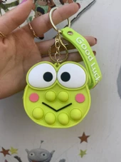 Kurbağa Popitli Bozuk Para Cüzdanı Anahatarlık - 1