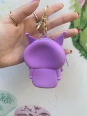Kuromi Bozuk Para Cüzdanı Anahtarlık - 2