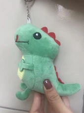 Dinozor Sevimli Peluş Anahtarlık Çanta Süsü thumbnail 3