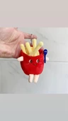 Patates Kızartması Peluş Anahtarlık Çanta Süsü - 2