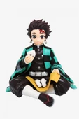 Anime Demon Slayer Tanjiro Onigiri Figür thumbnail 1