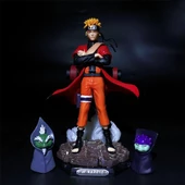 Anime Naruto Uzumaki Işıklı Eylem Karakter Figür Oyuncak Biblo 23 cm thumbnail 4