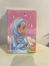 Sevimli Kız Mıknatıslı Defter Çizgili - 1