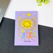The Sun Tasarımlı Lastikli Defter thumbnail 1