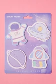Astronot Tasarımlı  Post-it Not Defteri - 1