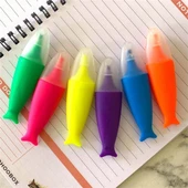 6Lı Balık Kuyruk Fosforlu Kalem thumbnail 3