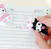 Hello Kitty Kuromi 2 li Silgi Kalem Traş  Set - 4