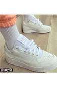 Fy9042 Forum Bold W Beyaz - Siyah Kadın Lifestyle Ayakkabı - 9