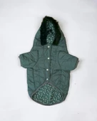 Green Comfy Köpek Montu, Köpek Ceketi, Köpek Dış Giyim - 9