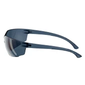 İş Güvenlik Gözlüğü UV Koruyucu Silikonlu Gözlük S1100 Füme 12 Adet thumbnail 5