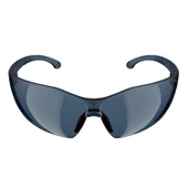 İş Güvenlik Gözlüğü UV Koruyucu Silikonlu Gözlük S1100 Füme 12 Adet thumbnail 4