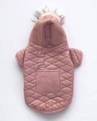 Pink Comfy Köpek Montu, Köpek Ceketi, Köpek Dış Giyim thumbnail 8